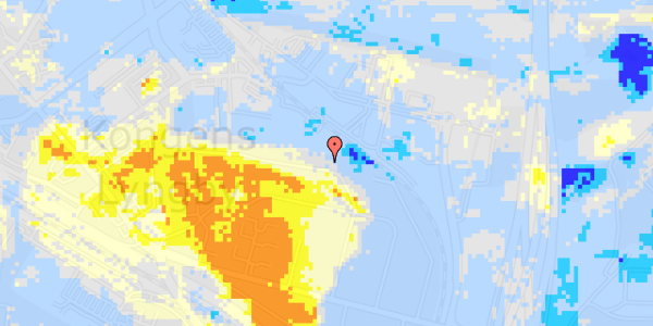 Ekstrem regn på Birkholmsvej 28