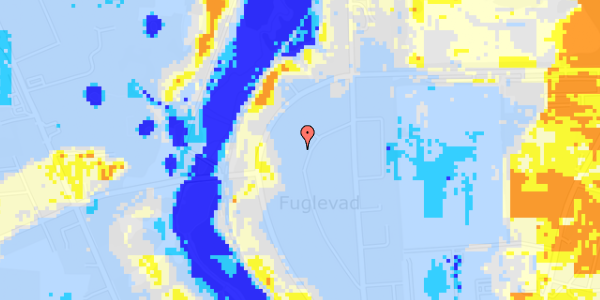 Ekstrem regn på Borgevej 39