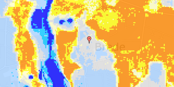 Ekstrem regn på Bredebovej 27, 1. th