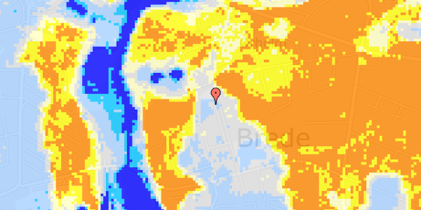 Ekstrem regn på Bredebovej 37, 2. th