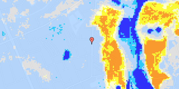 Ekstrem regn på Bredevej 91