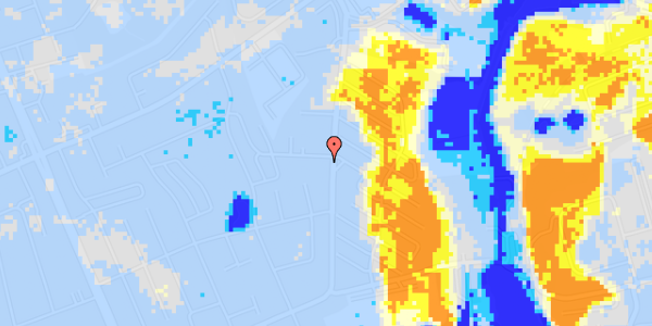 Ekstrem regn på Bredevej 101