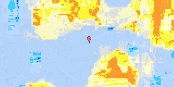 Ekstrem regn på Carlshøjvej 54, 1. th