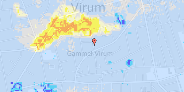 Ekstrem regn på Degnebakken 22