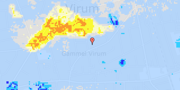 Ekstrem regn på Degnebakken 37