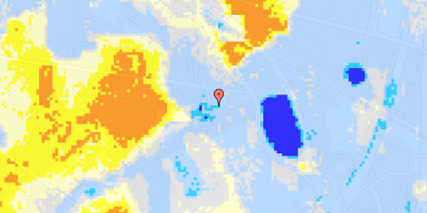 Ekstrem regn på Egebovej 9, st. tv