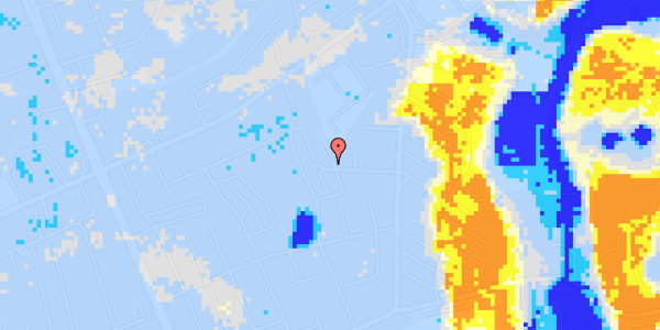 Ekstrem regn på Egeløvsvej 14