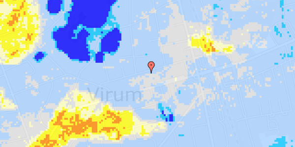 Ekstrem regn på Engbakken 36