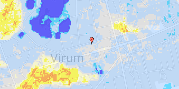 Ekstrem regn på Engbakken 40