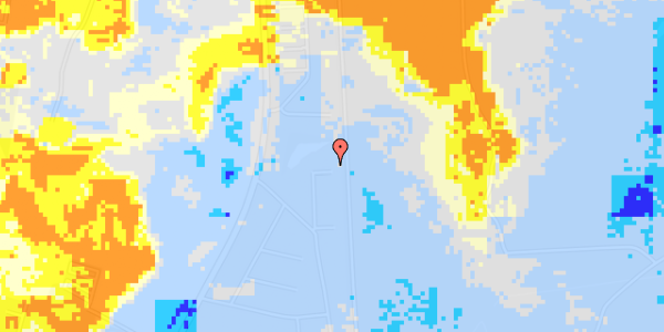 Ekstrem regn på Fortunfortvej 12C