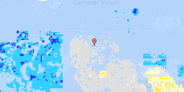 Ekstrem regn på Frugthegnet 79