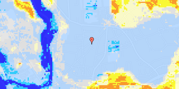 Ekstrem regn på Gammel Lundtoftevej 29A