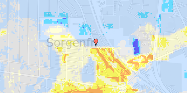 Ekstrem regn på Grønnevej 256, st. th