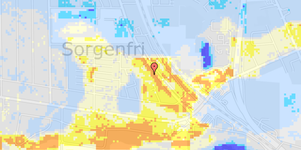 Ekstrem regn på Grønnevej 268, st. tv