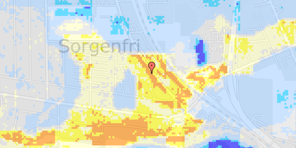 Ekstrem regn på Grønnevej 270, st. th