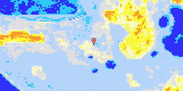 Ekstrem regn på Helsingevej 28