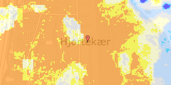 Ekstrem regn på Hjortekærsvej 140B