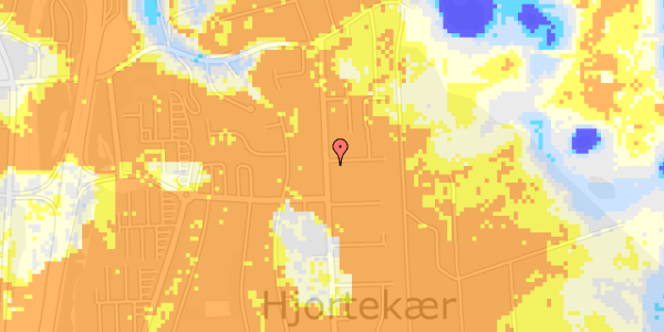 Ekstrem regn på Hjortekærsvej 172C