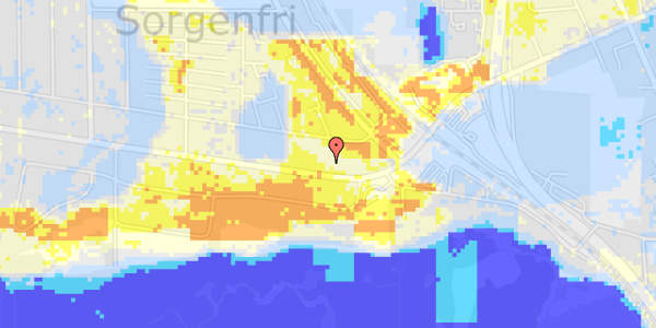 Ekstrem regn på Hummeltoftevej 76B