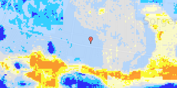 Ekstrem regn på Hummeltoftevej 146