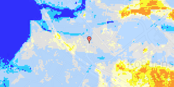 Ekstrem regn på Jernbanevej 8B, kl. g4