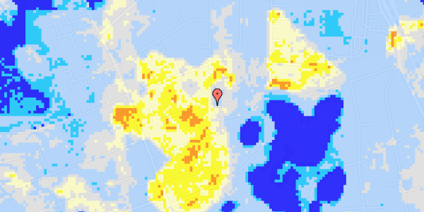 Ekstrem regn på Kollemosevej 28