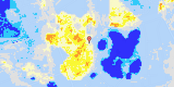 Ekstrem regn på Kollemosevej 34