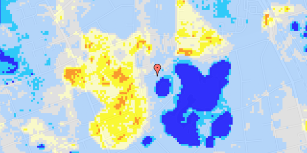 Ekstrem regn på Kollemosevej 35A