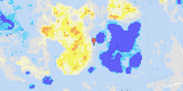 Ekstrem regn på Kollemosevej 39B