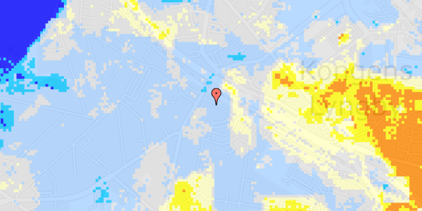 Ekstrem regn på Lehwaldsvej 5, 2. l