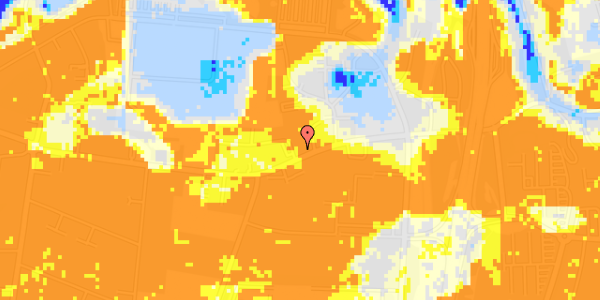 Ekstrem regn på Lundtoftevej 205