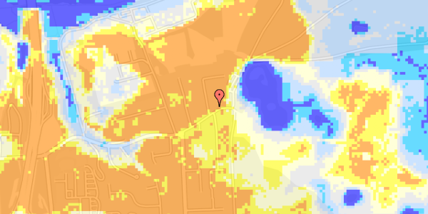 Ekstrem regn på Lundtoftevej 293, st. th