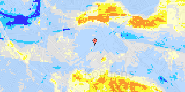 Ekstrem regn på Klampenborgvej 230A, 3. 316