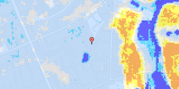 Ekstrem regn på Løvsvinget 17