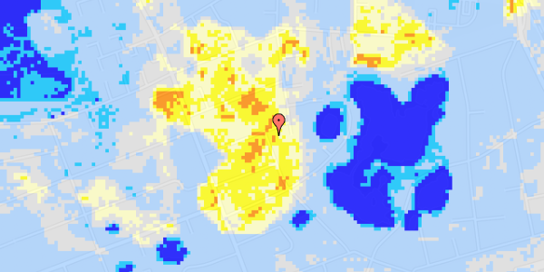 Ekstrem regn på Mosebakken 1