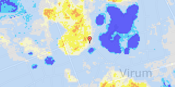 Ekstrem regn på Mosebakken 14