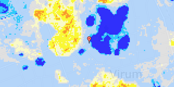 Ekstrem regn på Mosebakken 15