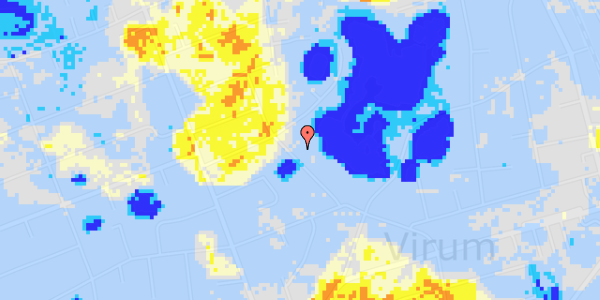 Ekstrem regn på Mosebakken 17