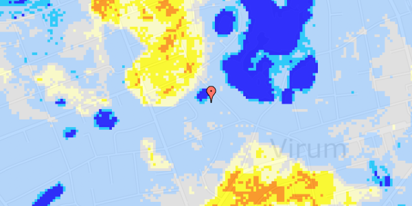 Ekstrem regn på Mosebakken 22