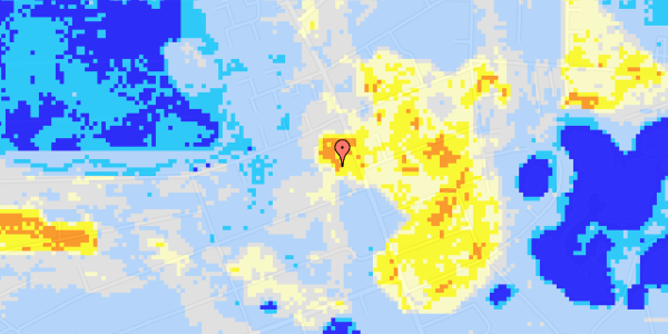 Ekstrem regn på Parcelvej 78A