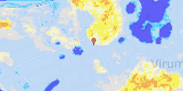 Ekstrem regn på Parcelvej 104B