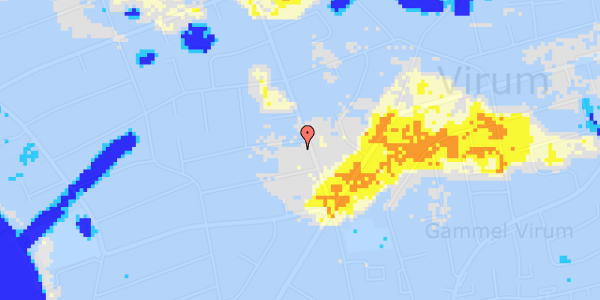 Ekstrem regn på Parcelvej 130