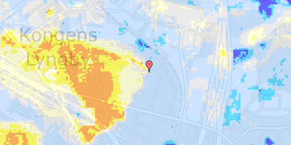 Ekstrem regn på Peter Rørdams Vej 19