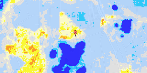 Ekstrem regn på Ryvej 28