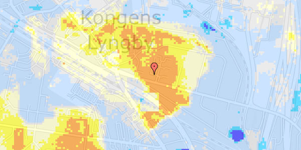 Ekstrem regn på Rørdams Have 3, 2. 2