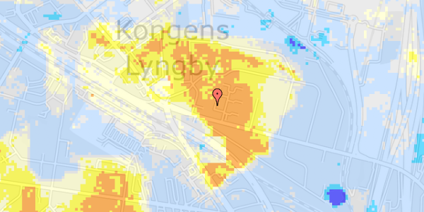 Ekstrem regn på Rørdams Have 5, 2. 4