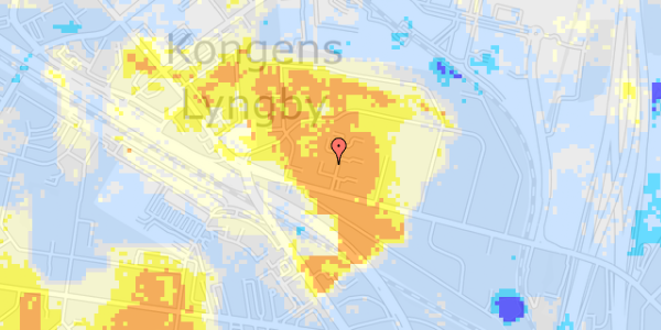 Ekstrem regn på Rørdams Have 7, 2. 3