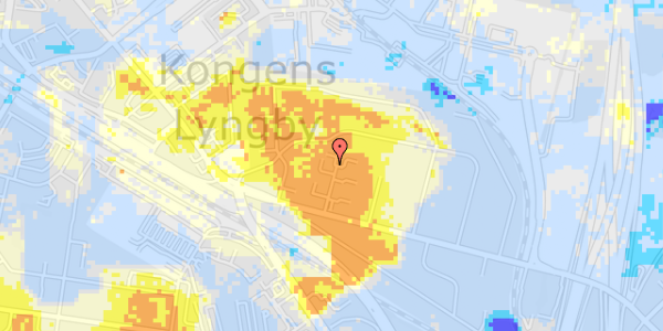 Ekstrem regn på Rørdams Have 13, 1. 3