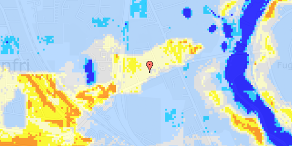 Ekstrem regn på Skovbrynet 37