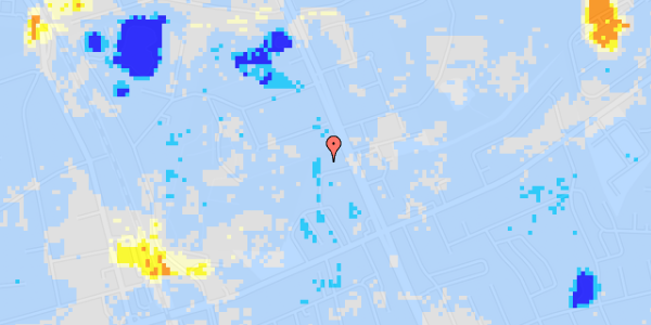 Ekstrem regn på Skovledet 6